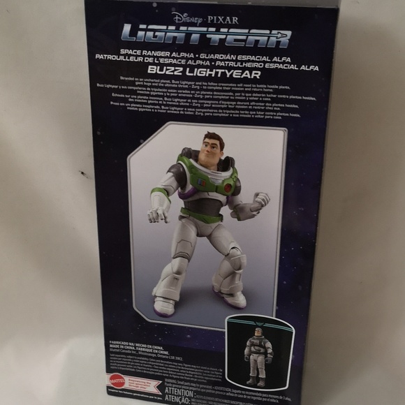 Brand New in Box Buzz Lightyear Space Ranger Full Size Figurine by Mattel - Picture 4 of 4